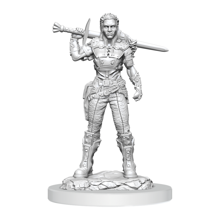 Wizkids Wizkids - Nolzur's Marvelous Miniatures: Orc Fighter Female
