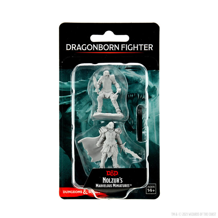 Wizkids Wizkids - Nolzur's Marvelous Miniatures: Female Dragonborn Fighter