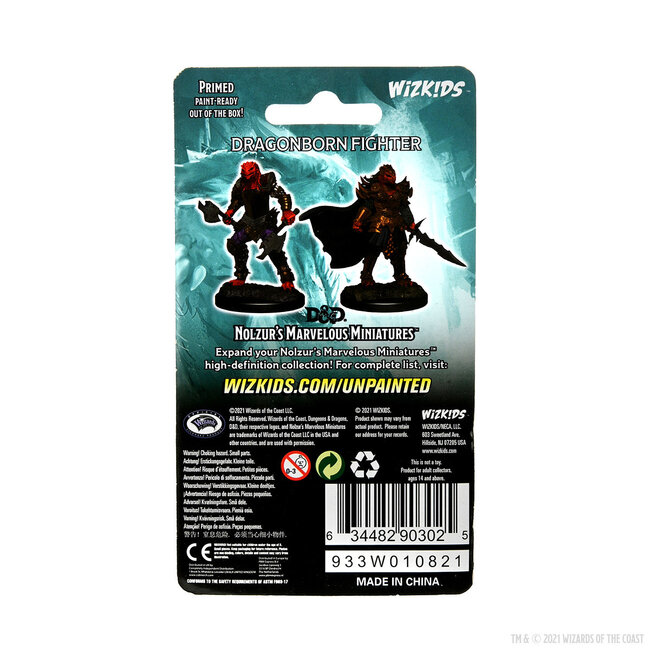 Wizkids Wizkids - Nolzur's Marvelous Miniatures: Female Dragonborn Fighter