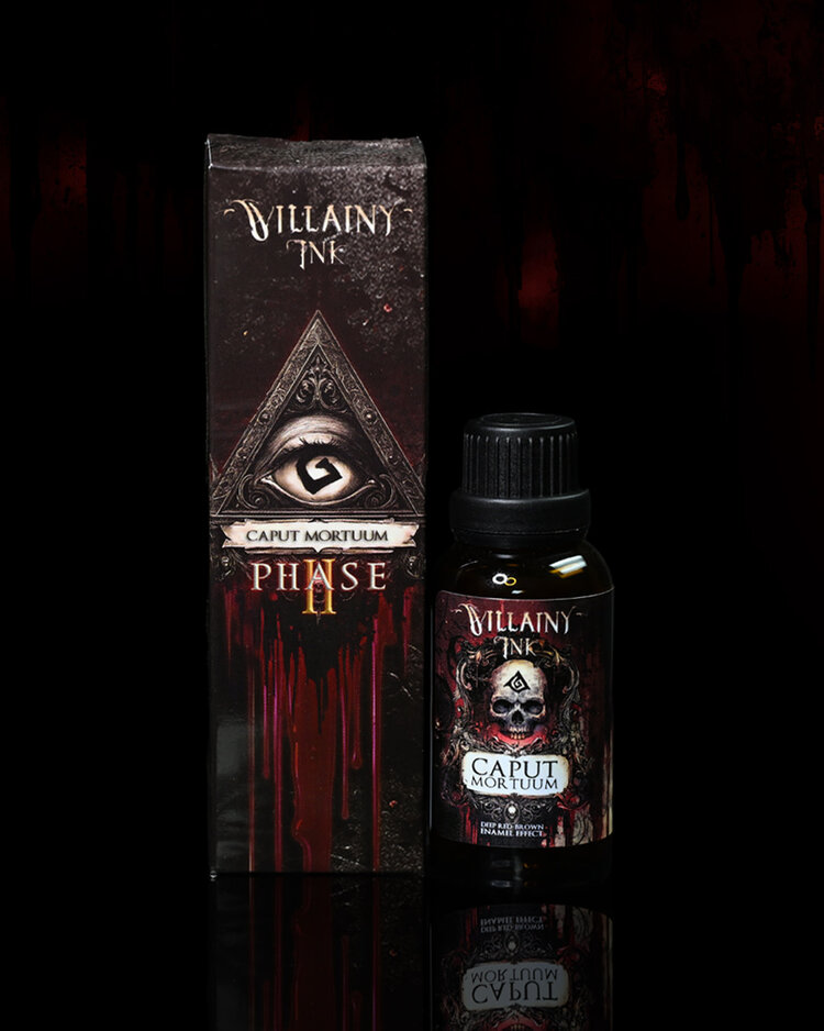 The Grimdark Compendium Zatcaskagoon Miniatures - The Grimdark Compendium - Villainy Ink: Caput Mortuum