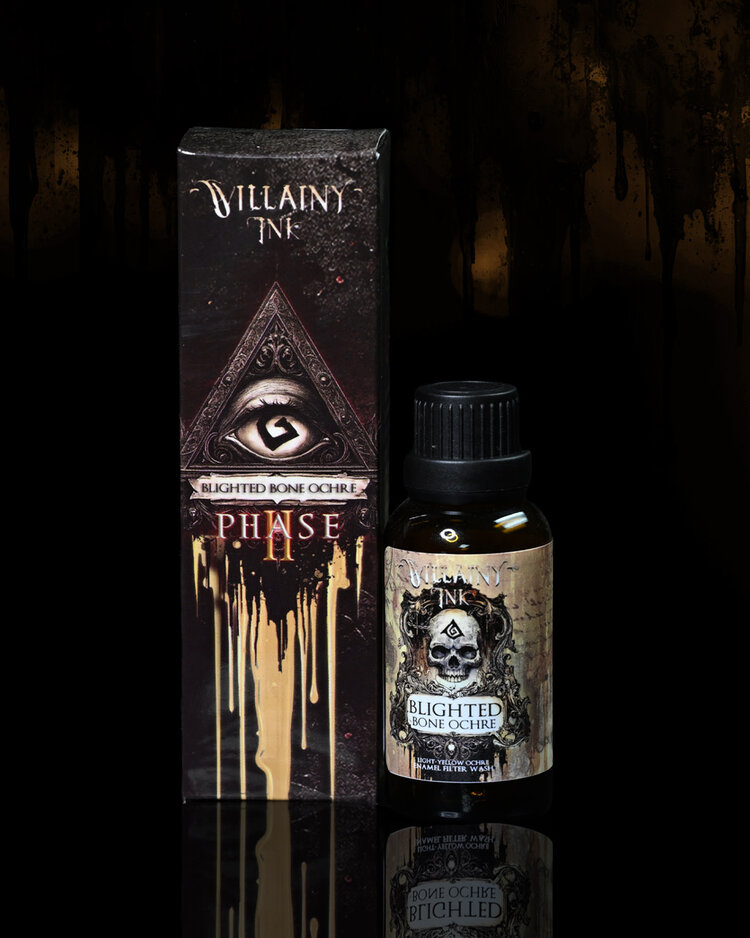 The Grimdark Compendium Zatcaskagoon Miniatures - The Grimdark Compendium - Villainy Ink: Blighted Bone Ochre