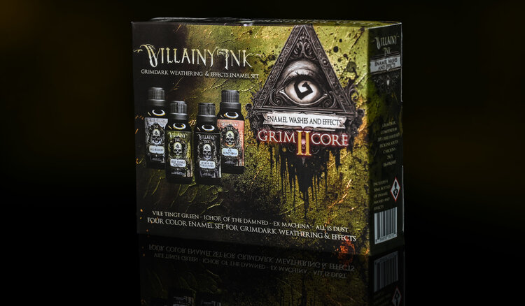 The Grimdark Compendium Zatcaskagoon Miniatures - The Grimdark Compendium - Villainy Ink: Grim Core Set 2