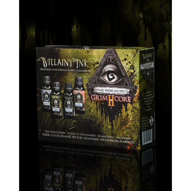 The Grimdark Compendium Zatcaskagoon Miniatures - The Grimdark Compendium - Villainy Ink: Grim Core Set 2