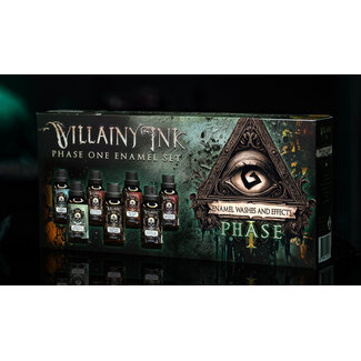 The Grimdark Compendium Villainy Ink: Phase 1 Enamel Set