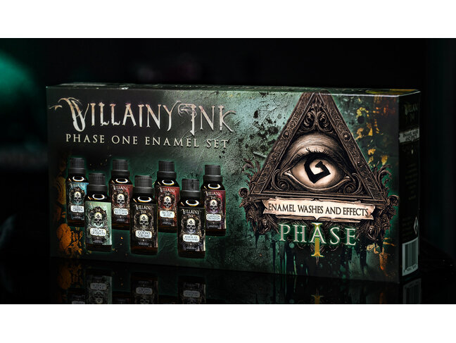 The Grimdark Compendium Villainy Ink: Phase 1 Enamel Set