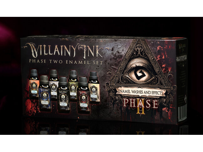The Grimdark Compendium Villainy Ink: Phase 2 Enamel Set