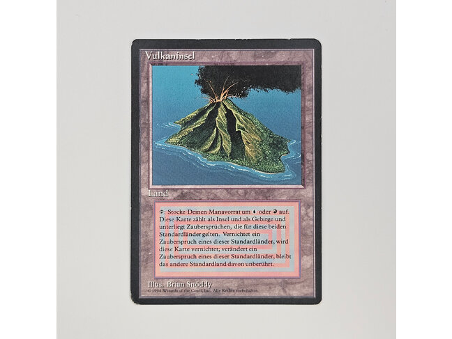 Magic: The Gathering Foreign Black Bordered - Volcanic Island (Vulkaninsel)