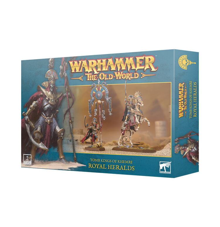 Games Workshop Warhammer Warhammer The Old World - Tomb Kings of Khemri: Royal Heralds