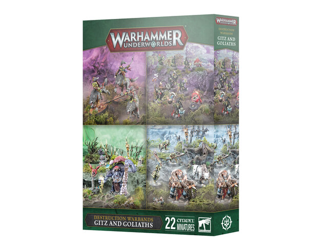 Games Workshop Warhammer Warhammer Underworlds: Gitz and Goliaths