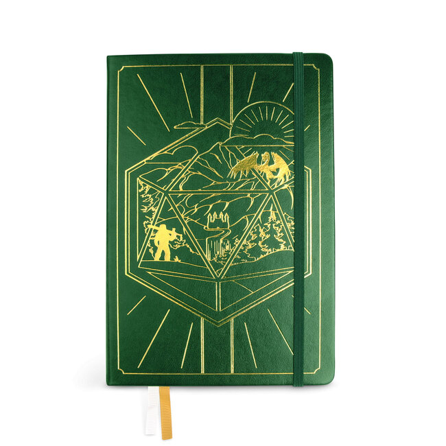 GlassStaff Glassstaff: Character Journal - Green Leather