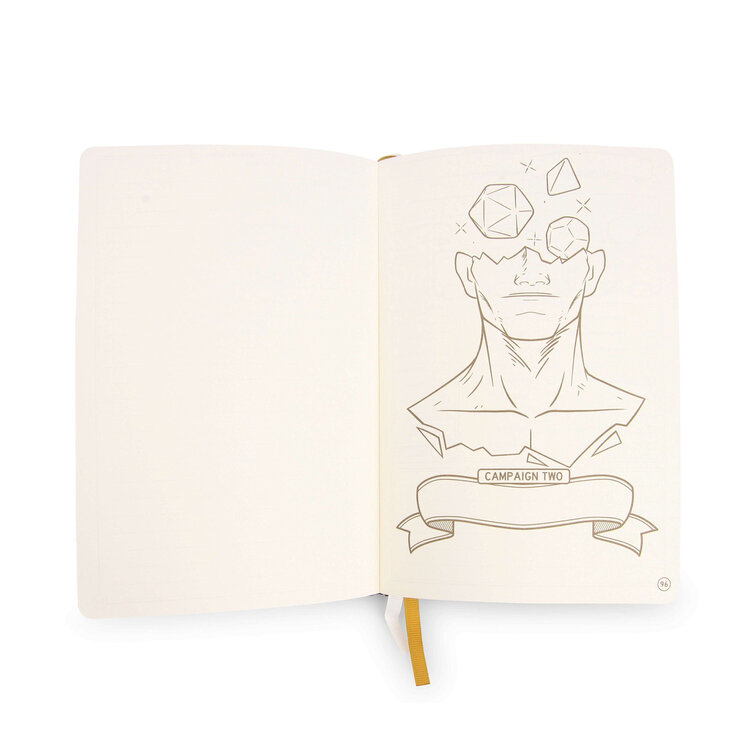 Glassstaff Glassstaff: Character Journal - Dark Blue Leather