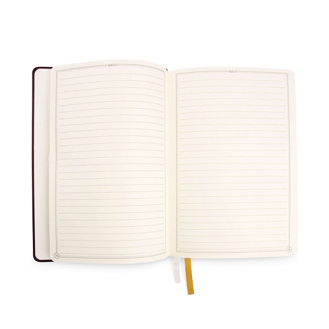 GlassStaff Glassstaff: Character Journal - Dark Blue Leather