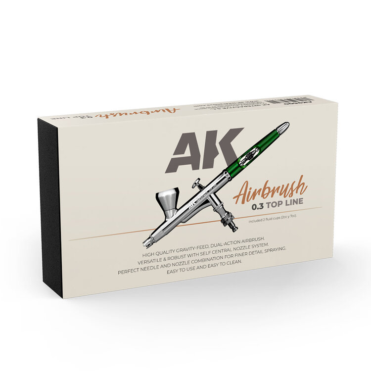 AK Interactive AK Interactive: AK Airbrush 0.3 Top Line