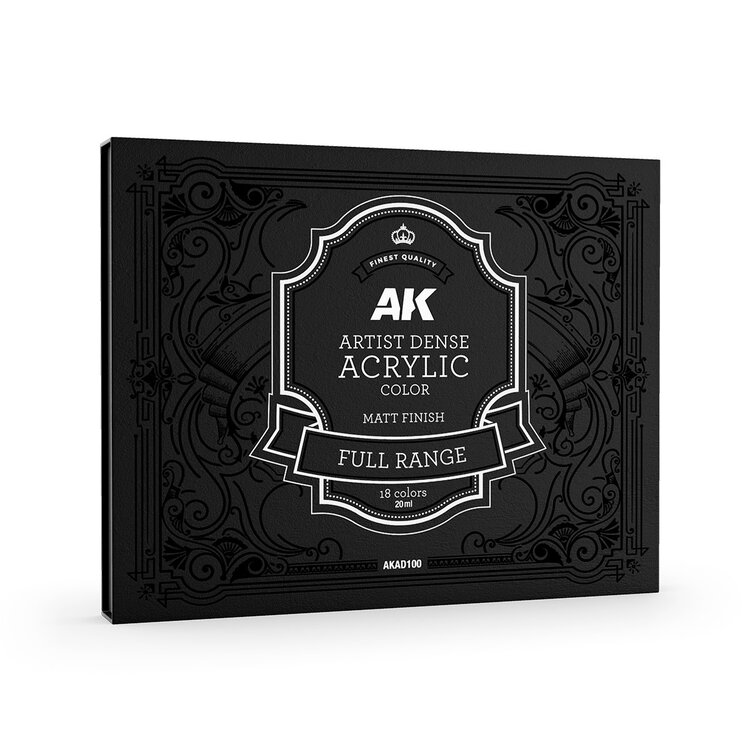 AK Interactive AK Interactive - Full Range: Deluxe Edition Box - Artist Dense Acrylic Color