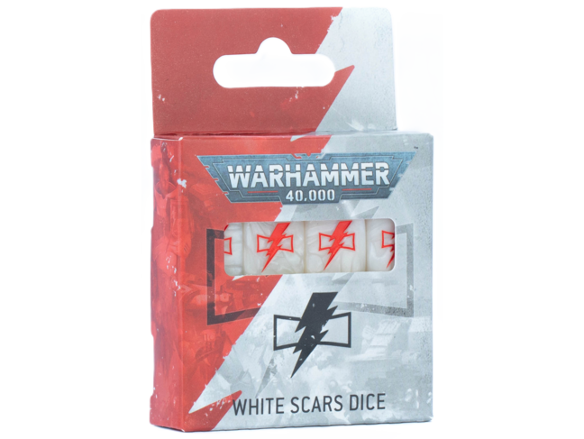 Games Workshop Warhammer Dice Set: White Scars