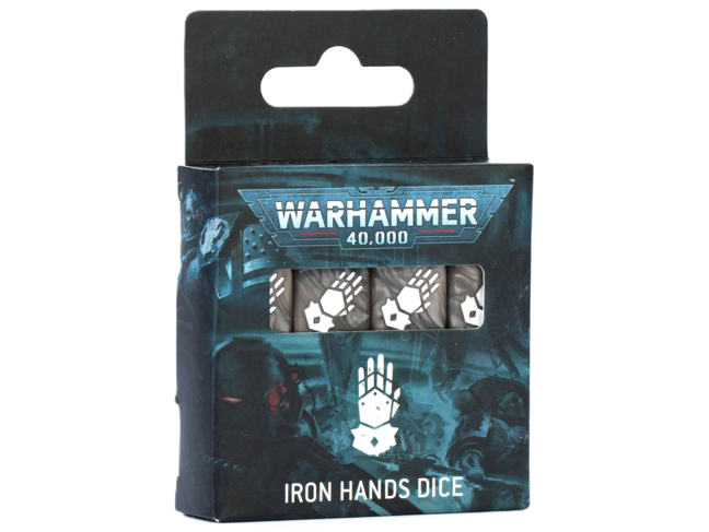 Games Workshop Warhammer Dice Set: Iron Hands