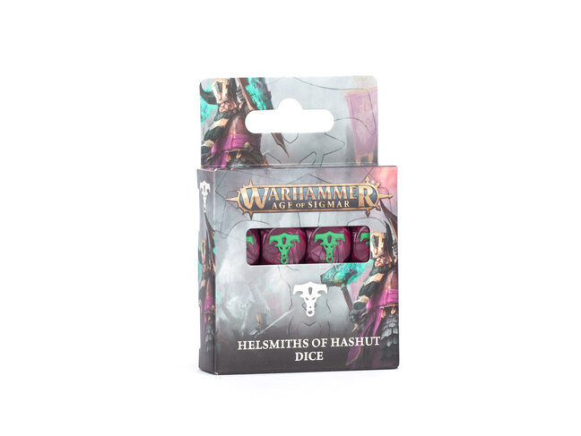 Games Workshop Warhammer Dice Set: Helsmiths of Hashut