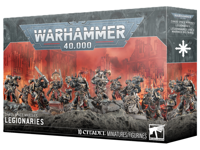 Games Workshop Warhammer Chaos Space Marines: Legionaries