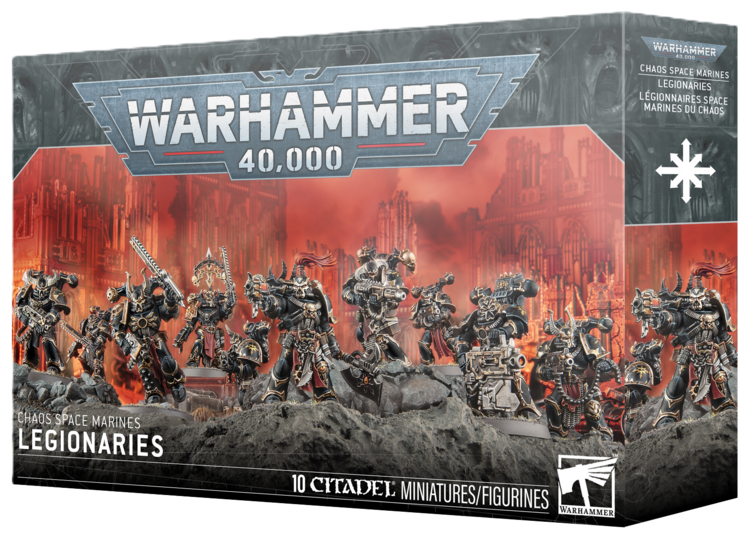 Games Workshop Warhammer Warhammer 40000 - Chaos Space Marines: Legionaries