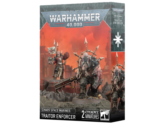 Games Workshop Warhammer Chaos Space Marines: Traitor Enforcer