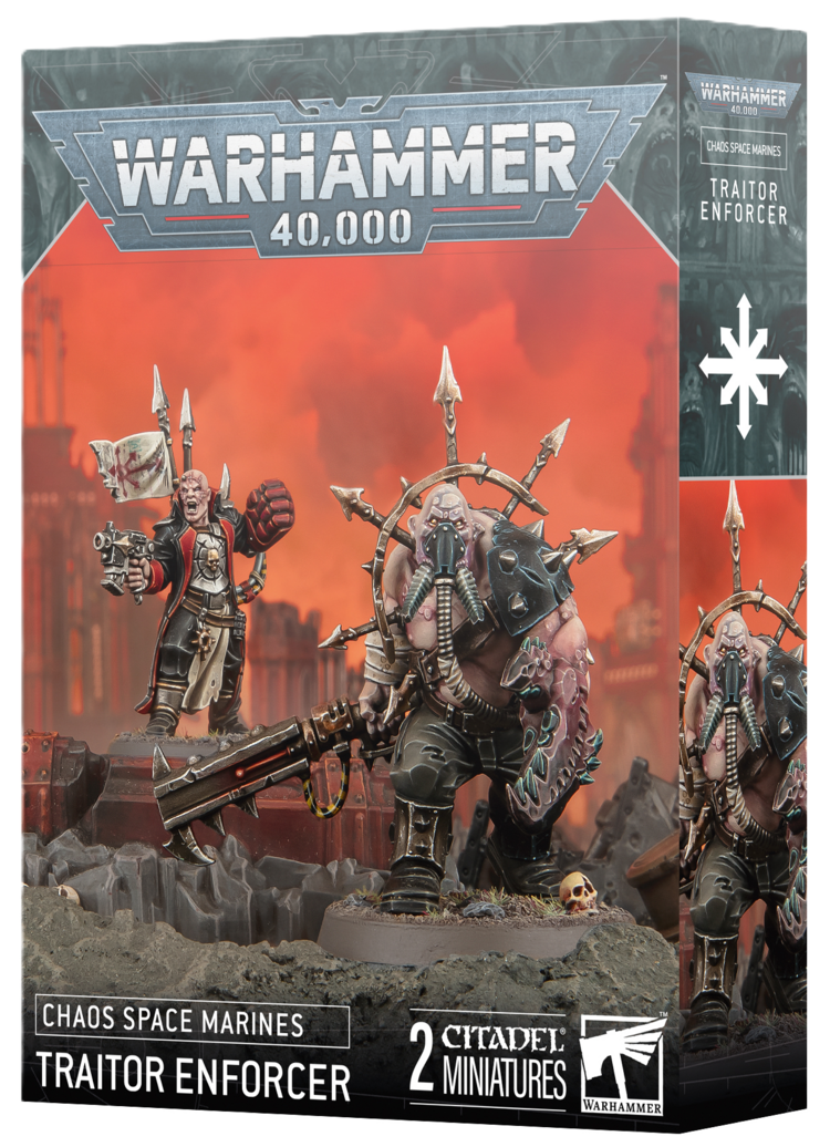 Games Workshop Warhammer Warhammer 40000 - Chaos Space Marines: Traitor Enforcer