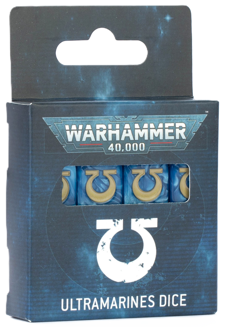 Games Workshop Warhammer Warhammer 40000 - Dice Set: Ultramarines