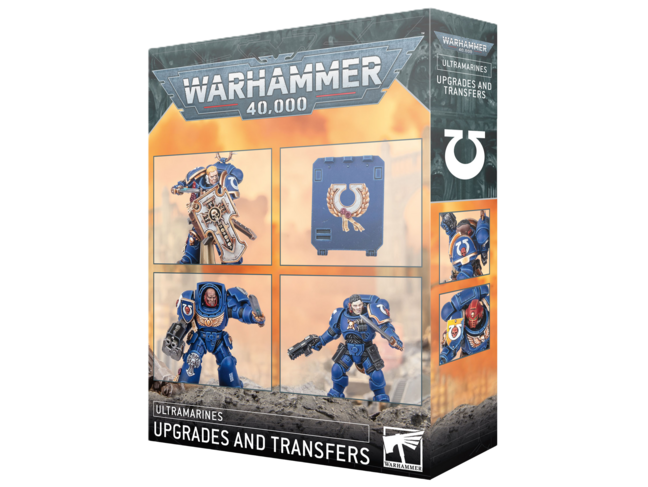 Games Workshop Warhammer Space Marines: Ultramarines - Upgrades and Transfers