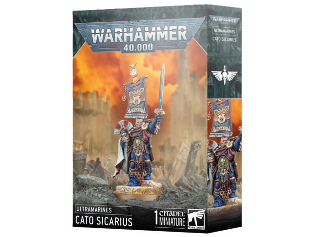 Games Workshop Warhammer Space Marines: Ultramarines - Cato Sicarius