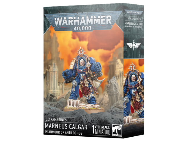 Games Workshop Warhammer Space Marines: Ultramarines - Marneus Calgar in Armour of Antilochus