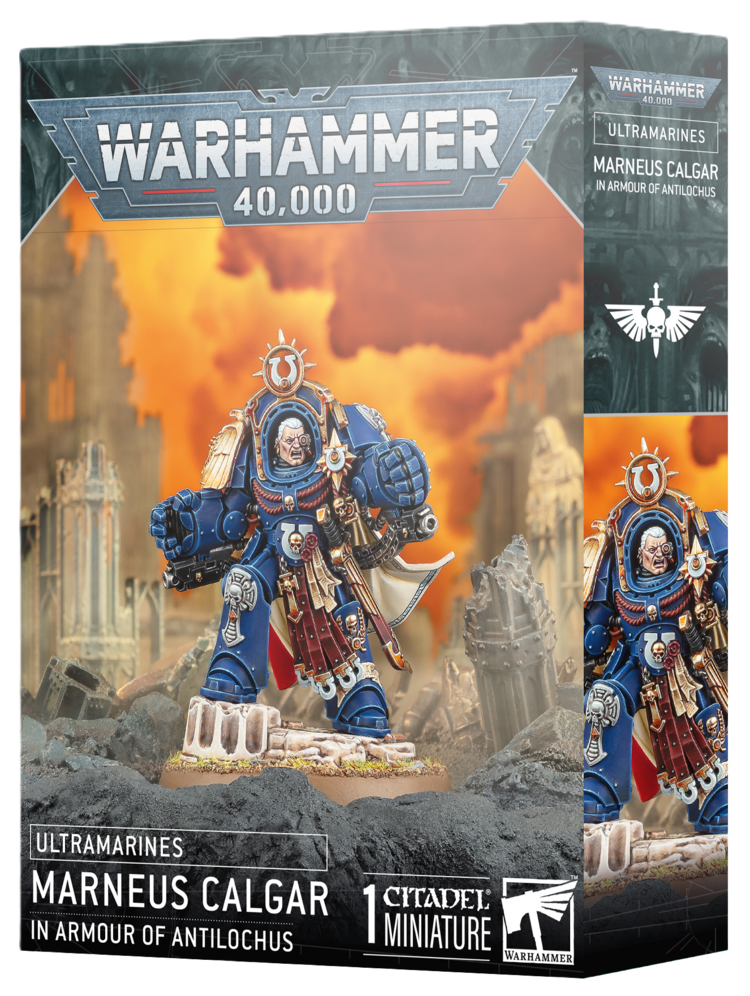 Games Workshop Warhammer Warhammer 40000 - Space Marines: Ultramarines - Marneus Calgar in Armour of Antilochus