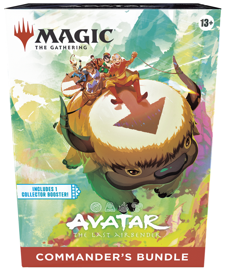 Magic: The Gathering Wizards of the Coast - Magic: The Gathering - Avatar: The Last Airbender: Commander's Bundle (eng)