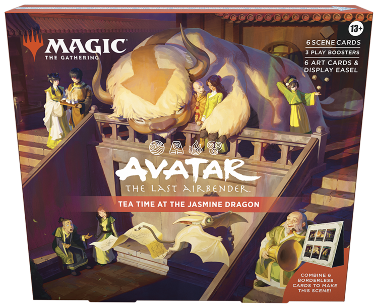 Magic: The Gathering Wizards of the Coast - Magic: The Gathering - Avatar: The Last Airbender: Scene Boxe -  Tea Time at the Jasmine Dragon (eng)