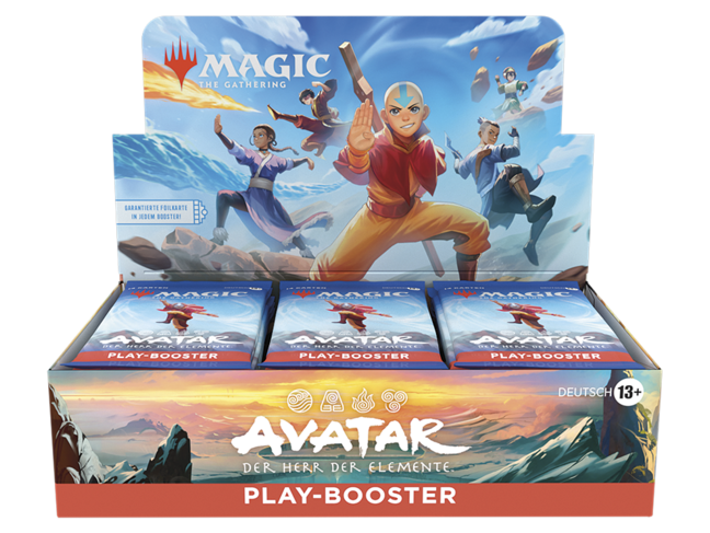 Magic: The Gathering Avatar: Der Herr der Elemente: Play Booster Display (deu)