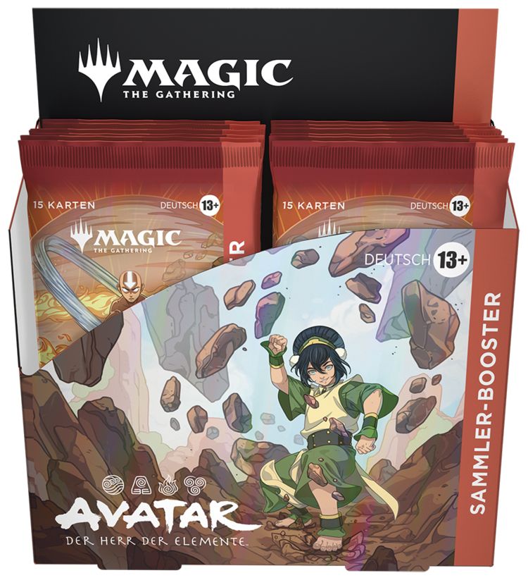 Magic: The Gathering Wizards of the Coast - Magic: The Gathering - Avatar: Der Herr der Elemente: Sammler Booster Display (deu)