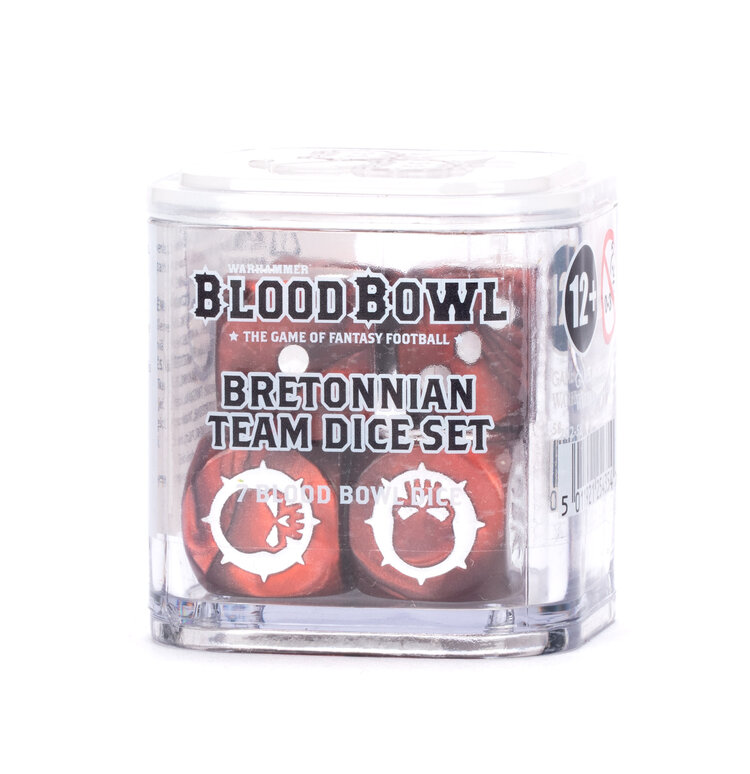 Games Workshop Warhammer Blood Bowl: Bretonnian Team - Dice Set