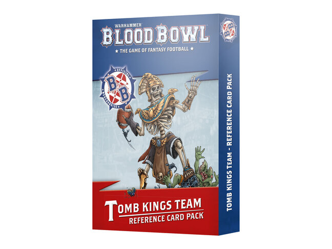 Games Workshop Warhammer Blood Bowl: Tomb Kings Team - Reference Card Pack (eng)