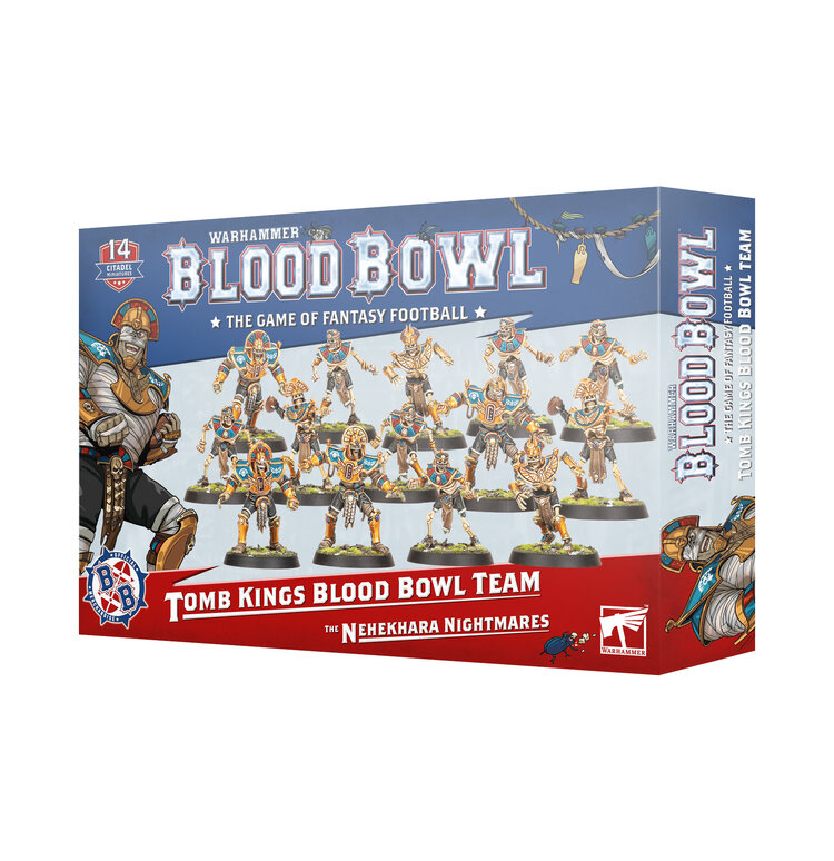 Games Workshop Warhammer Blood Bowl: Tomb Kings Team - The Nehekhara Nightmares