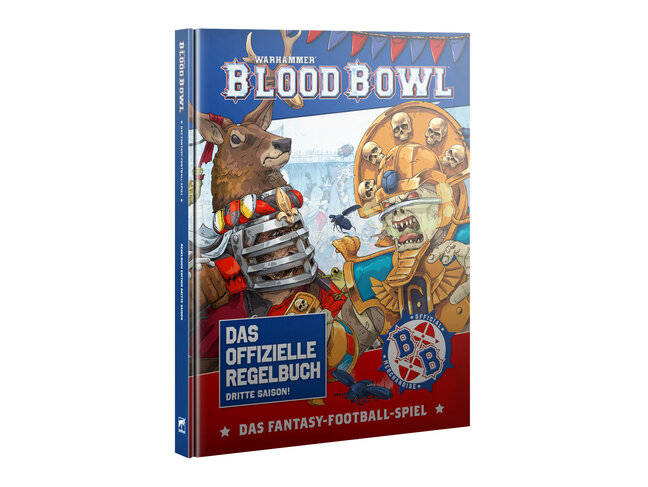 Games Workshop Warhammer Blood Bowl: The Official Rulebook - Third Season Edition! (deu)