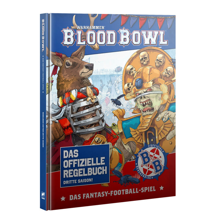 Games Workshop Warhammer Blood Bowl: The Official Rulebook - Third Season Edition! (deu)