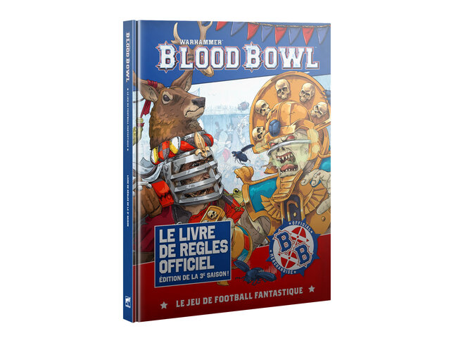 Games Workshop Warhammer Blood Bowl: The Official Rulebook - Third Season Edition! (fra)