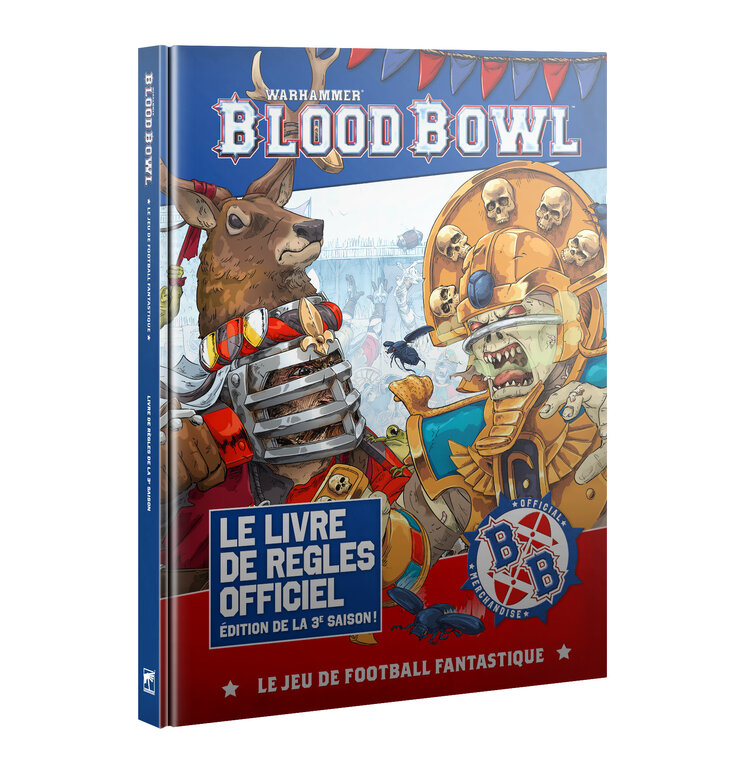 Games Workshop Warhammer Blood Bowl: The Official Rulebook - Third Season Edition! (fra)