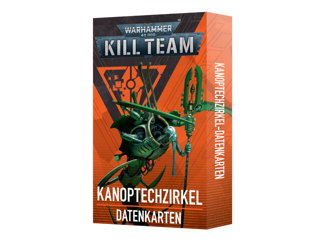Games Workshop Warhammer Kill Team: Datacards - Canoptek Circle (deu)