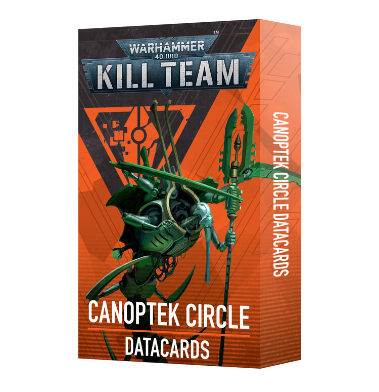 Games Workshop Warhammer Kill Team: Datacards - Canoptek Circle (eng)