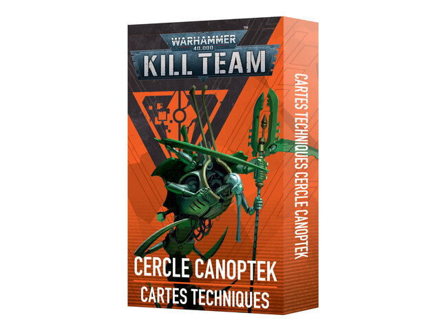 Games Workshop Warhammer Kill Team: Datacards - Canoptek Circle (fra)