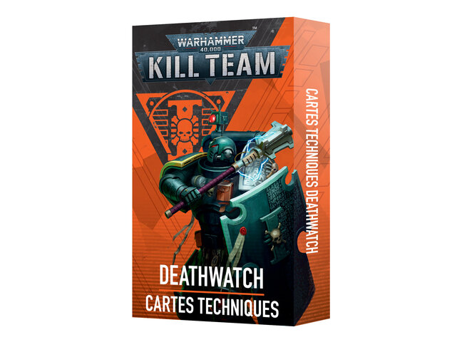 Games Workshop Warhammer Kill Team: Datacards - Deathwatch (fra)