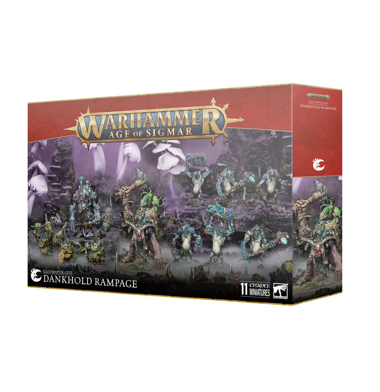 Games Workshop Warhammer Warhammer Age of Sigmar - Battleforce: Gloomspite Gitz - Dankhol Rampage