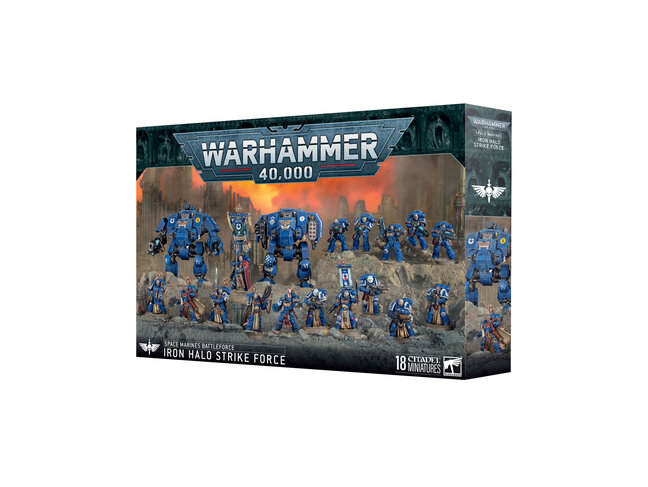 Games Workshop Warhammer Battleforce: Space Marines - Iron Halo Strike Force