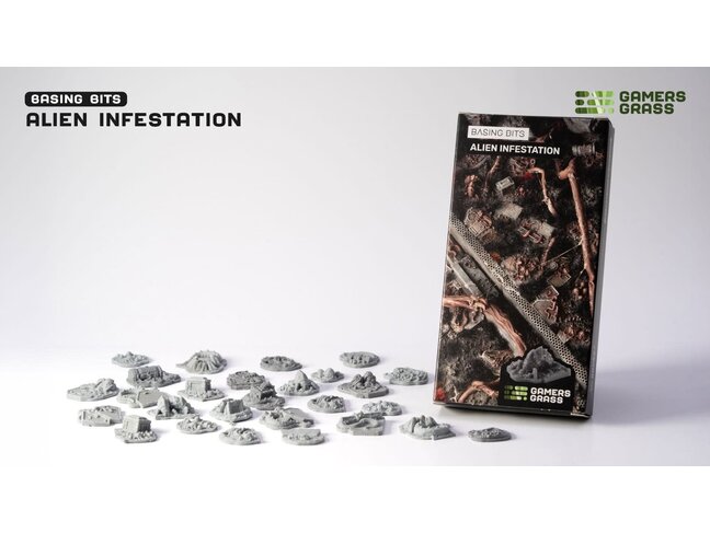 Gamers Grass Basing Bits - Alien Infestation