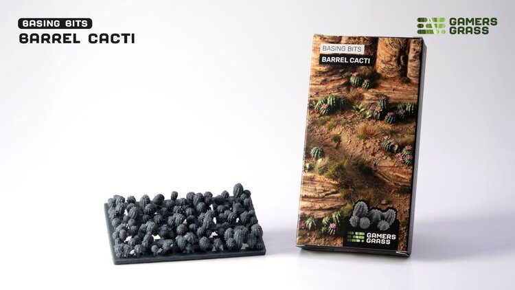 Gamers Grass Gamers Grass: Basing Bits - Barrel Cacti