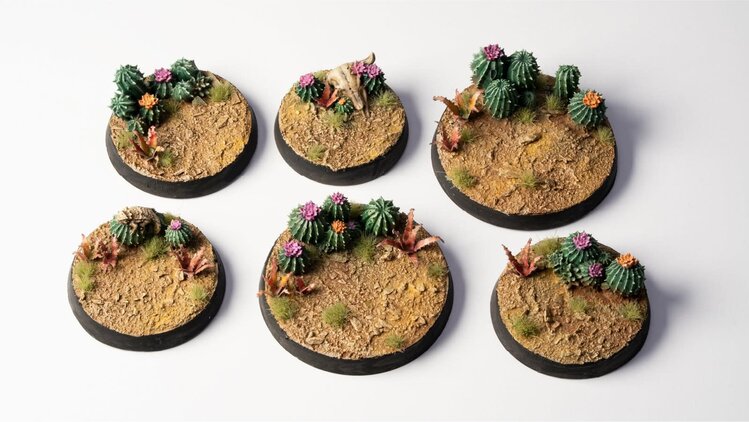 Gamers Grass Gamers Grass: Basing Bits - Barrel Cacti